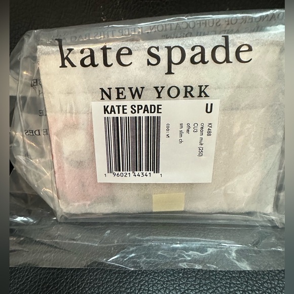 Kate Spade Coffee Break Donut Small Slim Card Holder - Picture 5 of 6